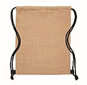 Jute drawstring bag