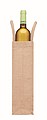Jute wine bag for one bottle