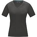 Kawartha short sleeve womens GOTS organic V-neck t-shirt