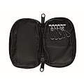 Key case in 300D RPET, black