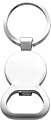 Key holder, €1 trolley disc Silver