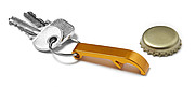 Key holder and bottle openerSilver