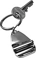 Key holder with bottle openerSilver