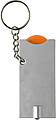 Key holder with coin (€0.50 size)Orange