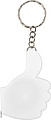 Key holder with one metre tapeWhite