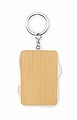 Key ring charging cable, wood