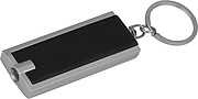 Key ring with white LED, black