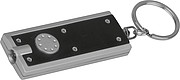 Key ring with white LED, black