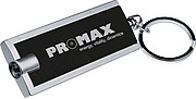 Key ring with white LED, black