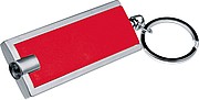Key ring with white LED, red