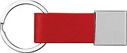 Keychain with leather strap