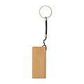 Keychain with mobile stand made from bamboo