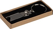 Keychain with shopping coin and bottle opener