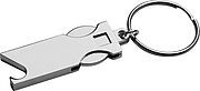 Keychain with shopping coin and bottle opener