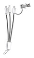 keyring USB charger cable