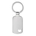 Keyring with heart detail