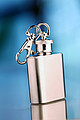 keyring with hip flask