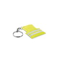 Keyring with reflecting vest