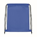 Kids drawstring bag 190T RPET, royal blue