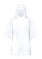 Kids poncho, white