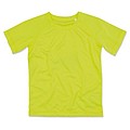 Kids T-shirt STEDMAN ACTIVE 140 RAGLAN, cyber yellow, L