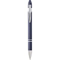 Kish ballpoint pen with silver finish, navy