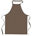 Kitchen apron in cotton, beige