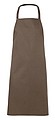 Kitchen apron in cotton, beige