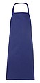 Kitchen apron in cotton, blue