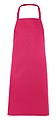 Kitchen apron in cotton, fuchsia