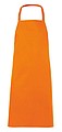 Kitchen apron in cotton, orange