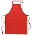 Kitchen apron in cotton, red