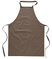 Kitchen apron in cotton, taupe