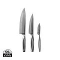 Kitchen Knives Monaco+, set of 3, steel