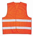Knitted material waistcoat