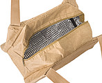 Kraft paper cooler bag