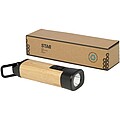 Kuma bamboo/RCS recycled plastic torch with carabiner