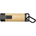 Kuma bamboo/RCS recycled plastic torch with carabiner