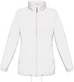 Ladies inlined windbreaker B&C, white