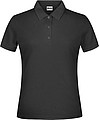 Ladies Piqué Polo, black, L