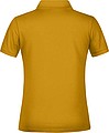 Ladies Piqué Polo, gold yellow, L
