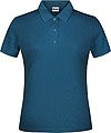 Ladies Piqué Polo, petrol, XS