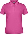 Ladies Piqué Polo, pink, XS