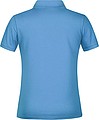 Ladies Piqué Polo, sky blue, XS