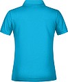 Ladies Piqué Polo, turquoise, XS