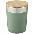 Lagan 300 ml copper vacuum insulated stainless steel tumbler with bamboo lid