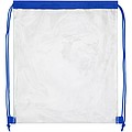 Lancaster transparent drawstring backpack