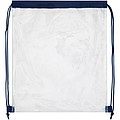 Lancaster transparent drawstring backpack