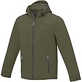 Langley mens softshell jacket, forest green