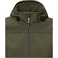 Langley womens softshell jacket, forest green